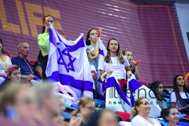 Rhythmic Gymnastics World Championships in Baku – holiday for spectators.Azerbaijan, Baku, September 19  2019